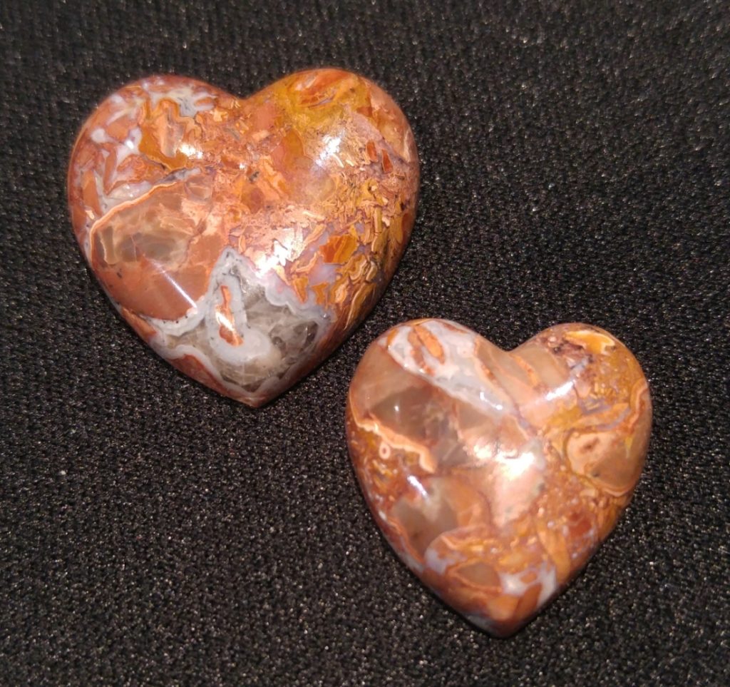 Butterfly Jasper Hearts